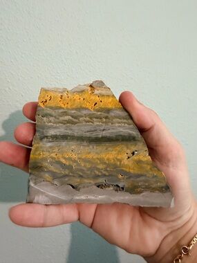 Bumblebee Jasper Slab Crystal Healing Chakra Reiki